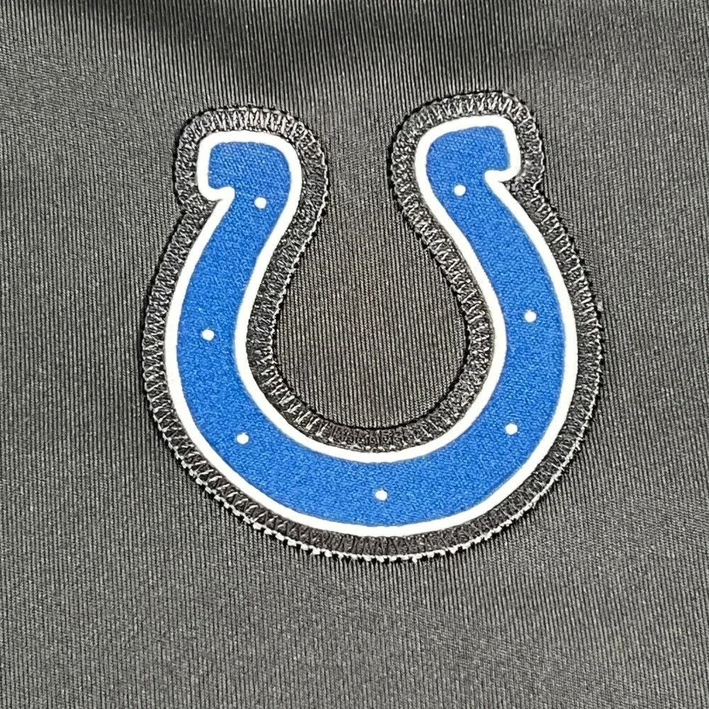 Indianapolis Colts Nike Polo Shirt Mens XXL Black NFL Equipment Training Dri-FIT